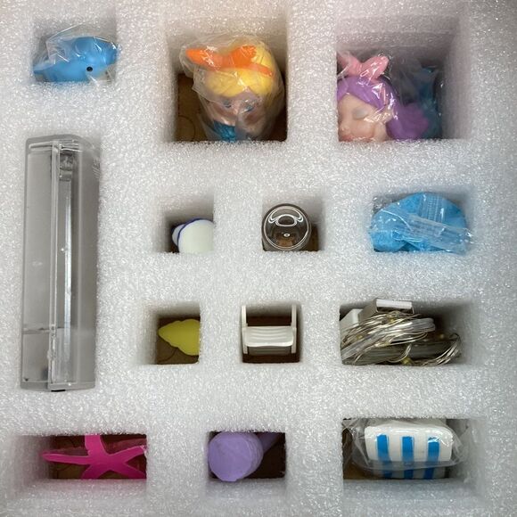 Christmas Advent Calendar Ages 3+ DIY Create a Mermaid Scene in a Globe. - Picture 9 of 11